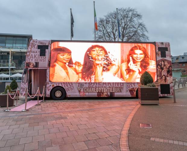 Charlotte Tilbury launches Instagrammable Pillow Talk bus road trip